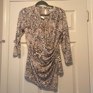 New Calvin Klein leopard top